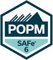 SAFe® 6.0 Product Owner / Manager Certification (POPM) logo